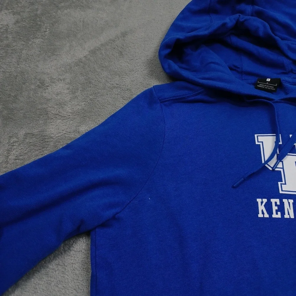 Kentucky Wildcats Sweater Womens Large Blue Nike Basketball Pullover